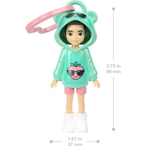 Polly Pocket Amigas De Capuz C/chaveiro (s)-129145-69973