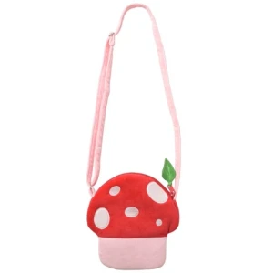 Bolsa Tiracolo Infantil Metoo Cogumelo Com Alça Ajustável - Modelo 8184