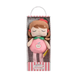 Boneca Metoo Angela Frutinhas Maçãzinha 33cm Original Bup Baby Colecionável E Macia