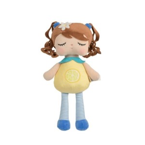 Boneca Metoo Angela Frutinhas Limãozinho 33cm Original Bup Baby - Macia E Colecionável