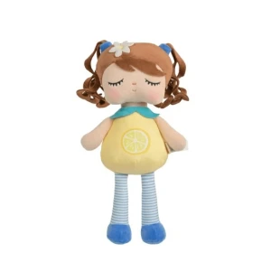 Boneca Metoo Angela Frutinhas Limãozinho 33cm Original Bup Baby - Macia E Colecionável