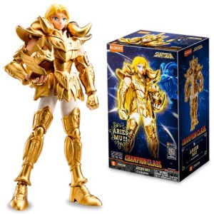 Brinquedo Blokees Cavaleiros Do Zodíaco Aries Mu - Caixa Litografada