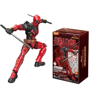 Brinquedo Blokees Champion Class Deadpool - Caixa Litografada