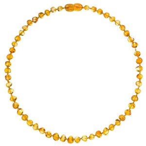 Colar De âmbar Adulto Baroque Honey 45 Cm-2830-231