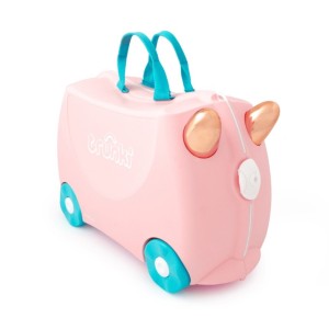 Mala Infantil Com Rodinha Flossi O Flamingo Trunki