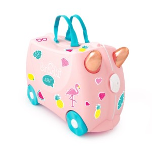 Mala Infantil Com Rodinha Flossi O Flamingo Trunki-7648-601-24405