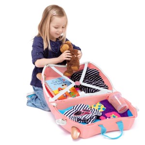Mala Infantil Com Rodinha Flossi O Flamingo Trunki-7648-601-57594