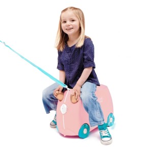 Mala Infantil Com Rodinha Flossi O Flamingo Trunki-7648-601-70277