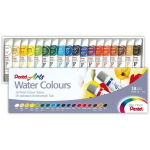 Aquarela Profissional Water Colors 18 Cores