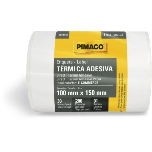 Etiqueta Adesiva Termica 100mmx150mm C/200 Etiq