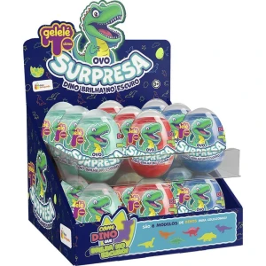 Slime Ovo Surpresa Dinossauro Brilha