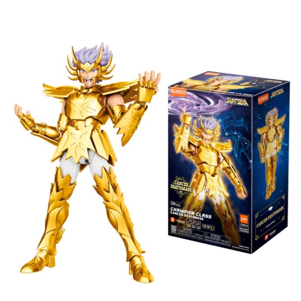 75012 - Saint Seiya Champion Class Cancer Deathmask Manga Setting