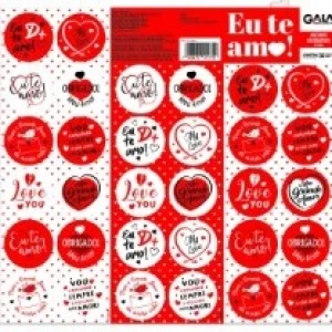 Adesivos Decorativos - Romantico - Unica