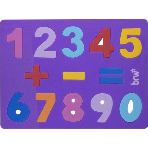 Brinquedo Pedagogico Eva Dipedu Numerico 10 Numeros