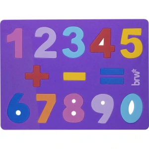 Brinquedo Pedagogico Eva Dipedu Numerico 10 Numeros