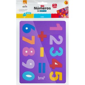 Brinquedo Pedagogico Eva Dipedu Numerico 10 Numeros-128197-51678