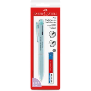 Lapiseira 0.7mm Poly Lapiseira/caneta 3em1 Mix
