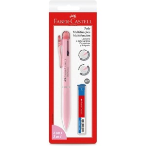 Lapiseira 0.7mm Poly Lapiseira/caneta 3em1 Rs.-127789-94186
