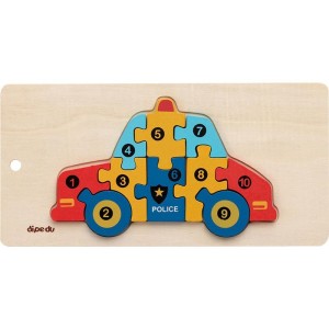 Quebra-cabeca Madeira Dipedu Carro 10 Pecas-128200-76396