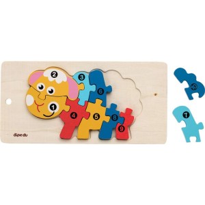 Quebra-cabeca Madeira Dipedu Ovelha 10 Pecas-128201-88887