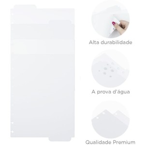 Caderno Inteligente Divisorias A5 Clean C/04 Unid.-127793-67862