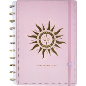 Caderno Inteligente Grande A Culpa E Do Signo 80f By Mica