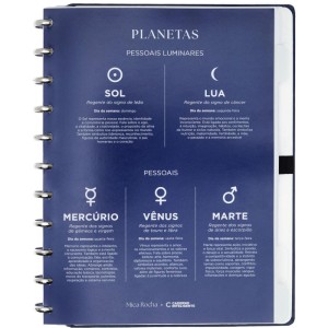 Caderno Inteligente Grande Influenciada Pela Lua 80f By Mica-127792-99134