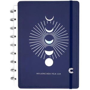 Caderno Inteligente Medio Influenciada Pela Lua 80f By Mica Rocha