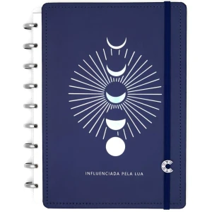 Caderno Inteligente Medio Influenciada Pela Lua 80f By Mica Rocha