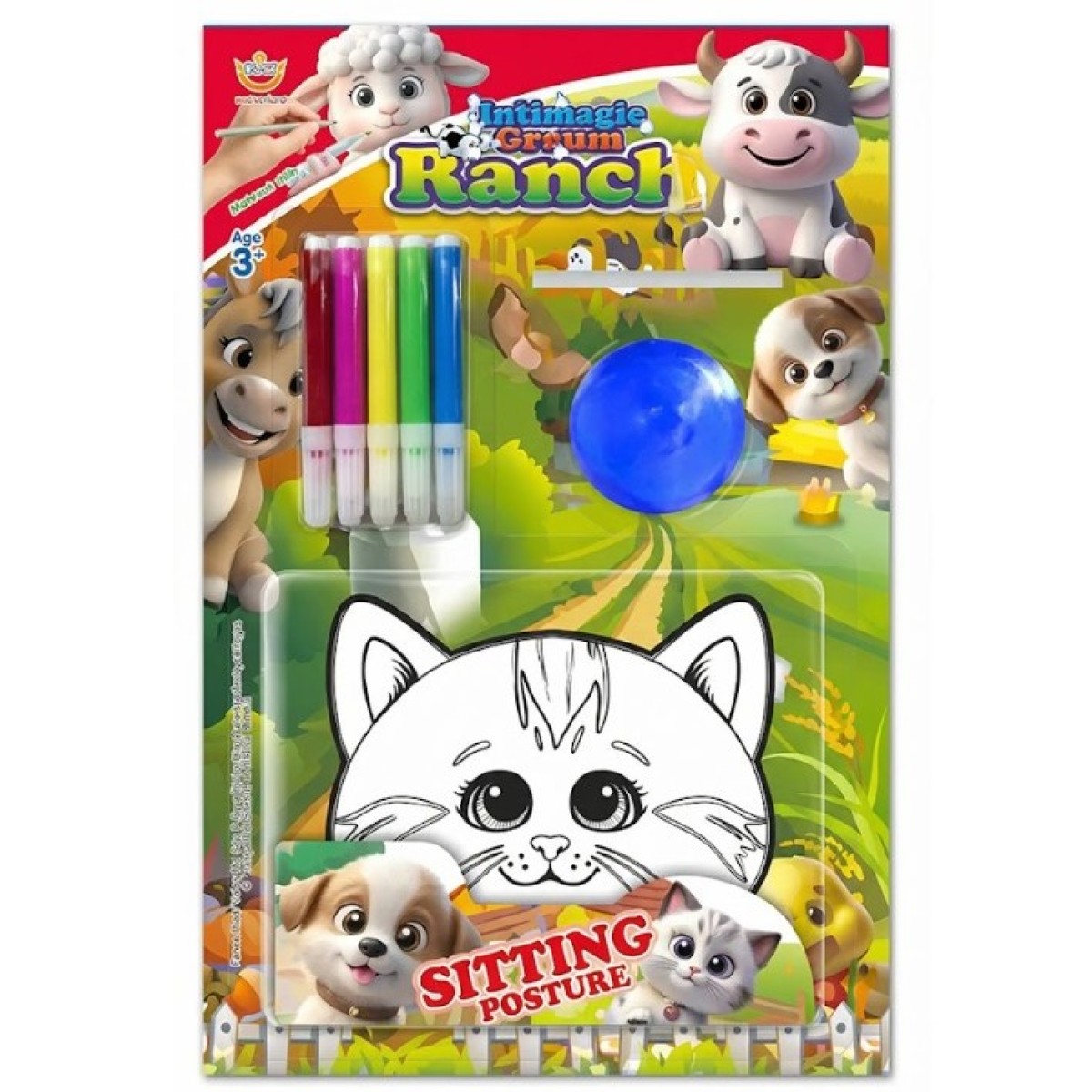 Pf26258 Pintura Magica Gato Zippy