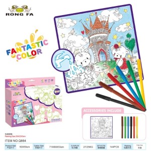 Pf26260 Zippy Arte No Chão - Castelo