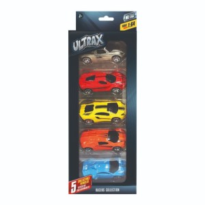 Ultrax – Carro Colecionável De Metal Pac C/5 – Escala 1:64
