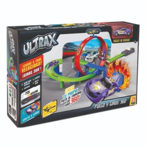 Ultrax – Pista Giros 360º Com Botão Lançador