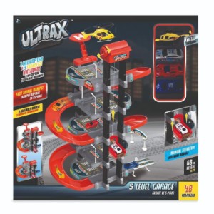 Ultrax – Playset Garagem 5 Níveis Com 48 Peças