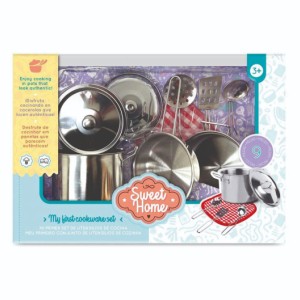 Sweet Home – Meu Primeiro Conjunto De Panelas – Com 9 Peças