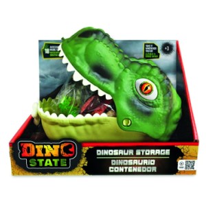 Dino State – Dinossauro Com Acessórios – 19 Peças