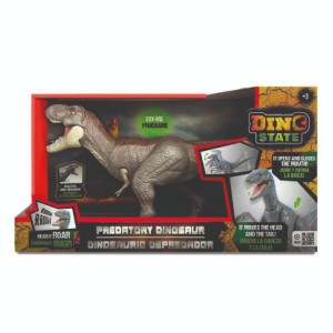 Dino State– Dinossauro Articulado, Com Luz E Som (mexe A Cauda)