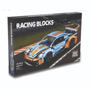 Carro Esportivo -racing Blocks - Escala 1:14