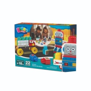 Mk464 Robo Da Blocolandia Ii (12pç)