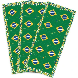 Adesivos Decorados Bandeiras Quadrado Copa 2026