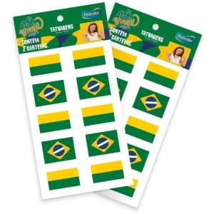 Tatuagens Torcedor Copa 2026 Tat.de Pele
