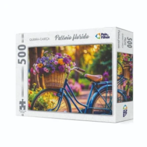 Q. Cabeca 500 Pcs - Passeio Florido