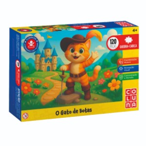 Q. Cabeca 120 Pcs - O Gato De Botas