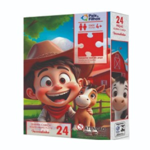 Q. Cabeca 24 Pcs - Fazendinha