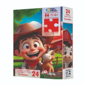 Q. Cabeca 24 Pcs - Fazendinha