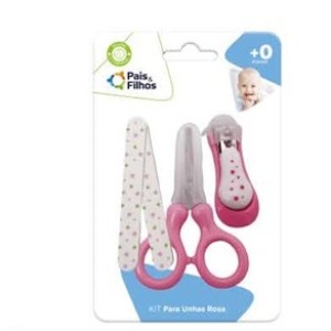 Kit Para Unhas - Rosa