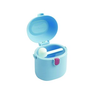 Pote Hermetico Para Leite Em Po - Azul