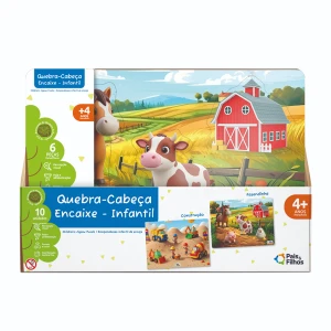 Quebra-cabeça Encaixe Infantil