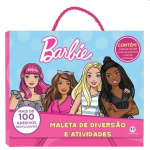 Barbie - Maleta Diversão E Adesivos