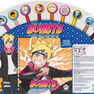 Boruto - Livro Com Atividades E Desenhos Para Colorir